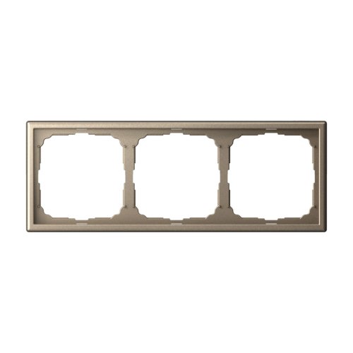 Рамка универсальная Systeme Electric ArtGallery 3-м. шампань фото Рамка универсальная Systeme Electric ArtGallery 3-м. шампань картинка